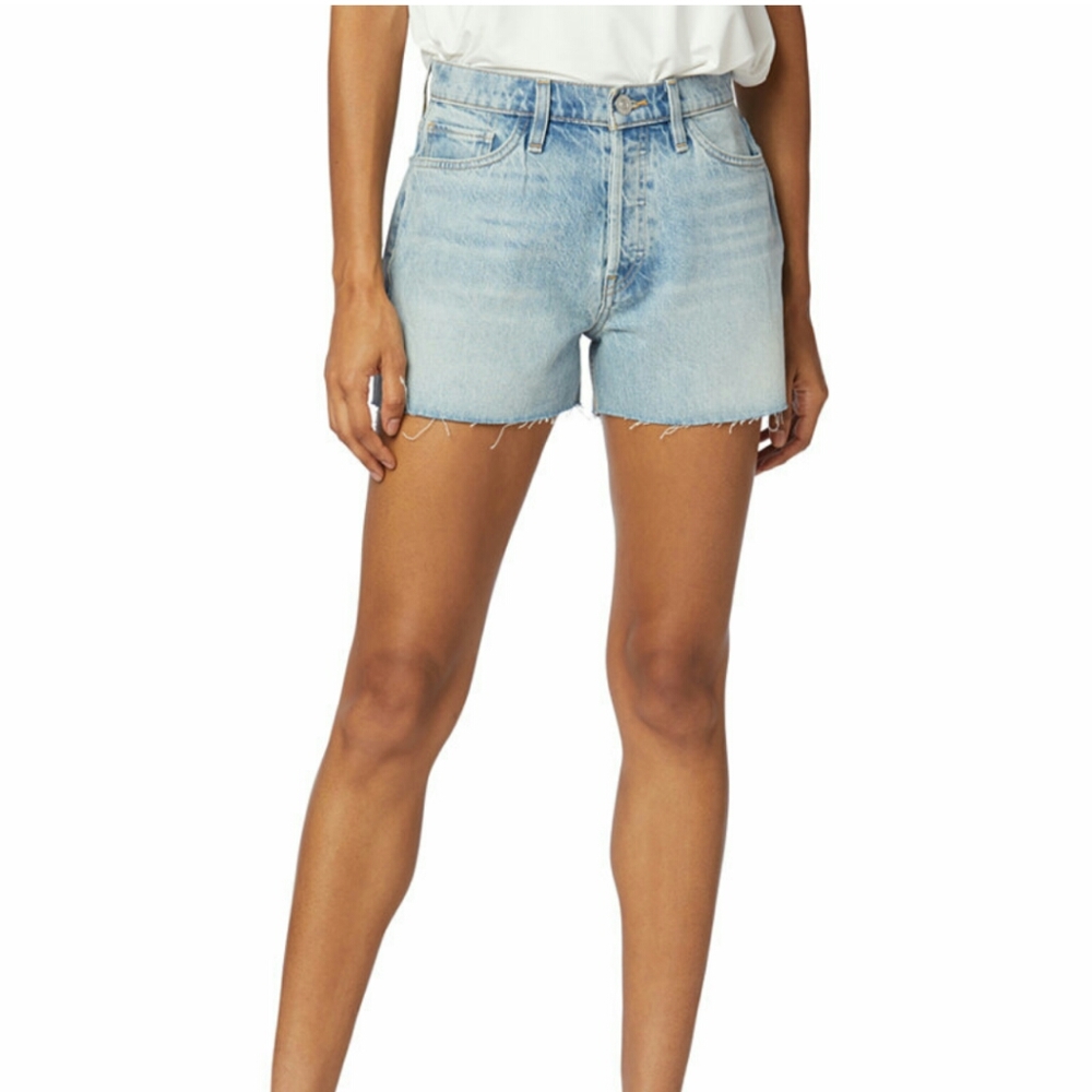 -NWT- Hudson Jeans Lori High Rise Cutoff Shorts 24